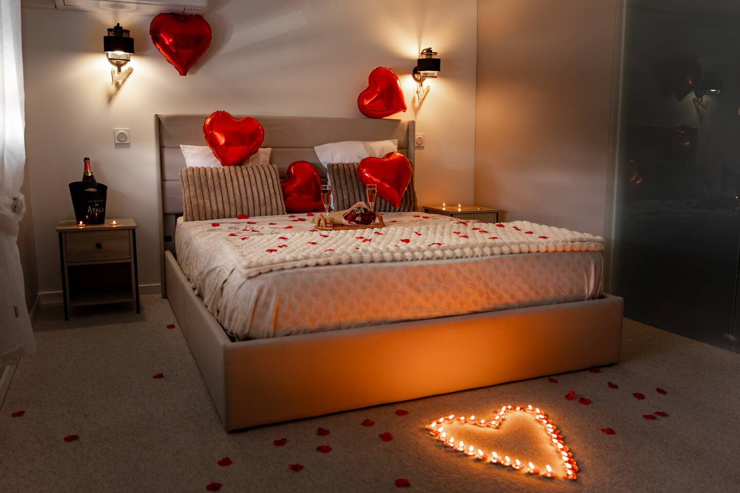 Maison d'hôtes — chambre romantique